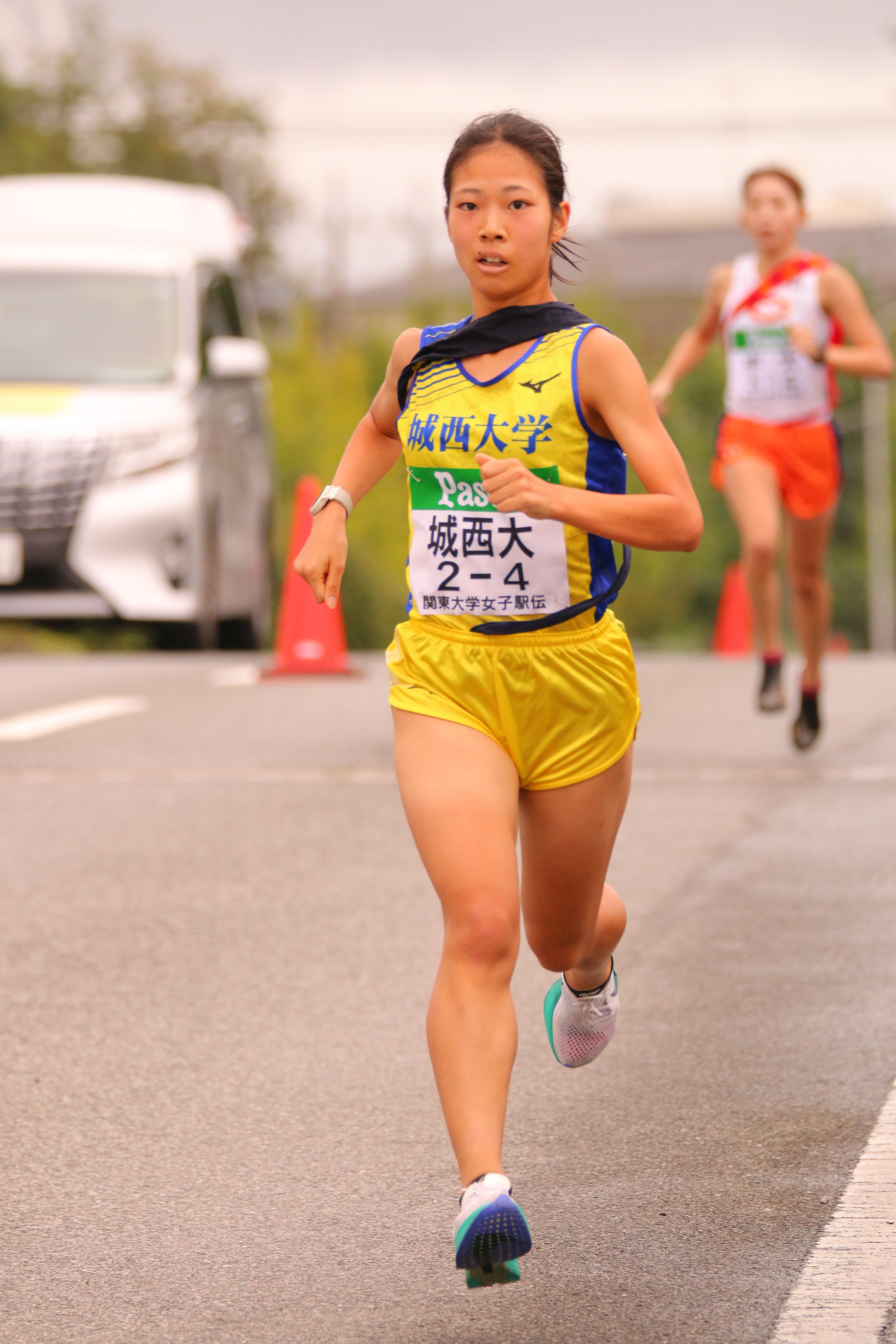 関東大学女子駅伝　4区白木ひなの　①