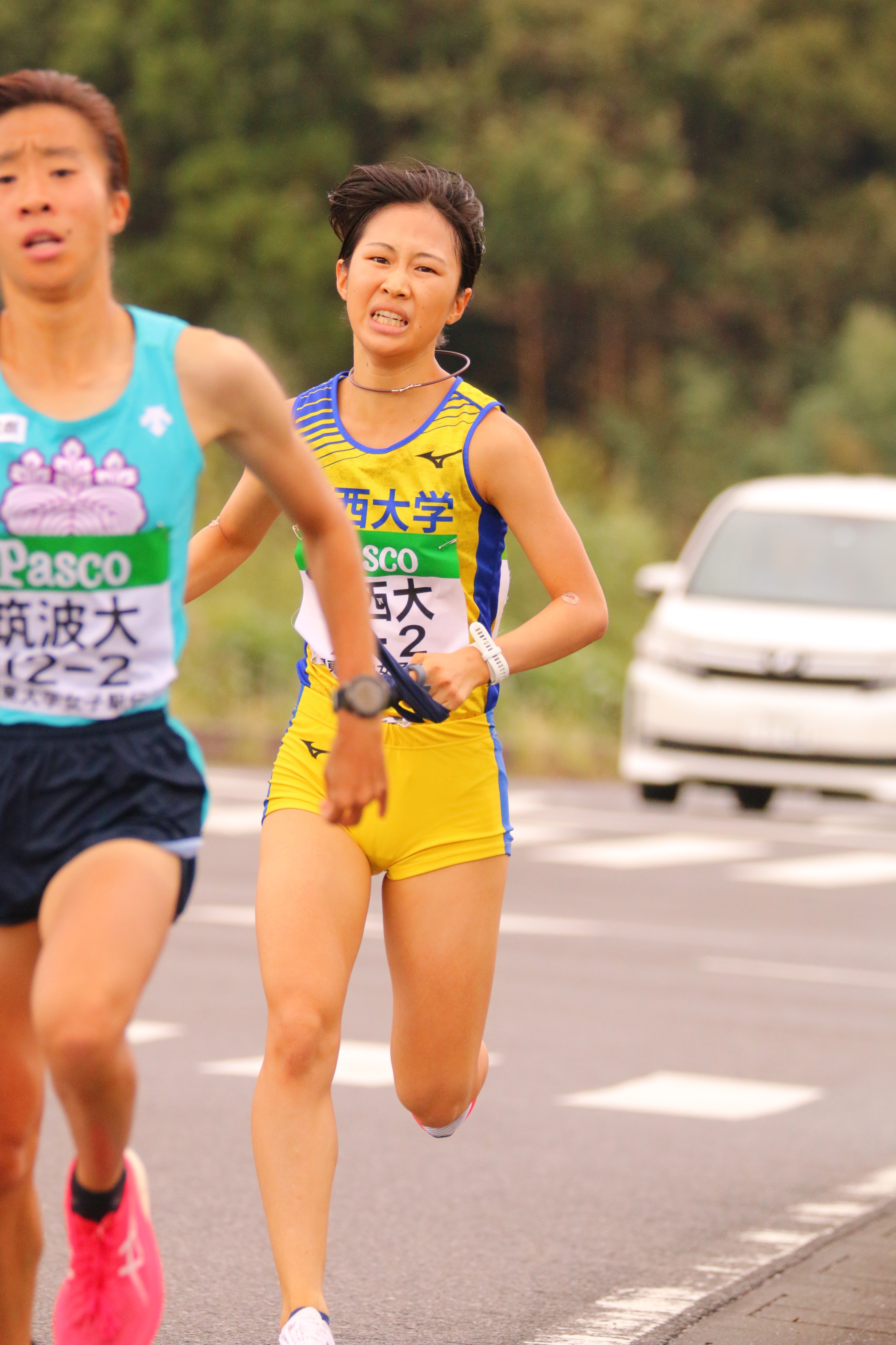 関東大学女子駅伝　2区兼子心晴　②